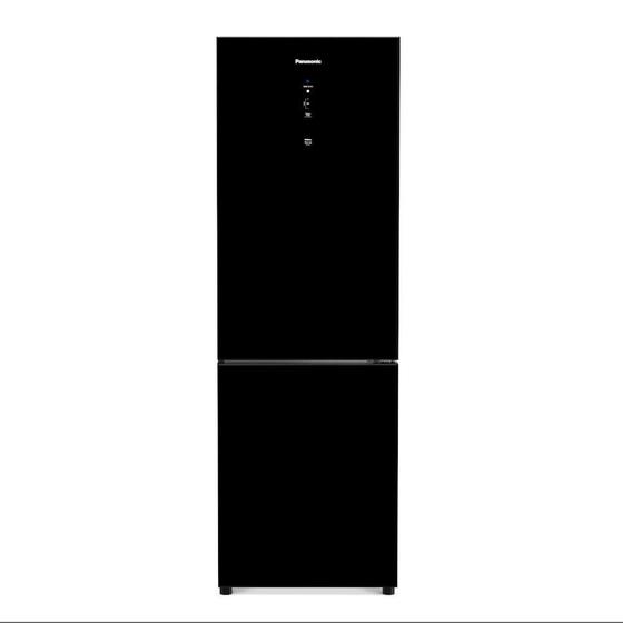 Geladeira Panasonic A+++ Inverse Frost Free 397L Black Glass NR ...