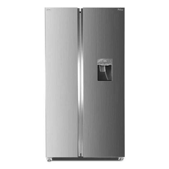 Geladeira Philco Side By Side Eco Inverter PRF535ID Frost Free com Smart Cooling e Display Digital Inox 434L Menor preço em Geladeira Philco Side By Side Eco Inverter PRF535ID Frost Free com Smart Cooling e Display Digital Inox 434L
