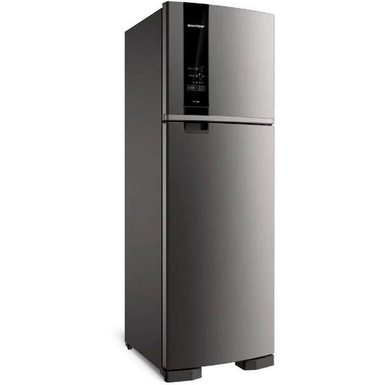 Geladeira / Refrigerador Brastemp Frost Free Duplex BRM54JK, 400 Litros, Evox Menor preço em Geladeira / Refrigerador Brastemp Frost Free Duplex BRM54JK, 400 Litros, Evox