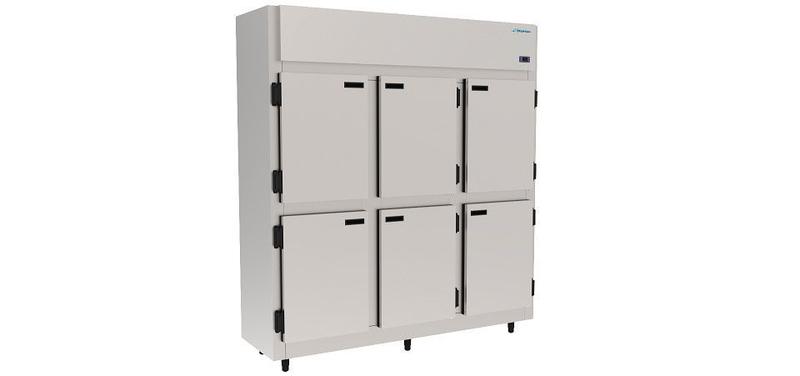 Geladeira Refrigerador Comercial 6 portas inox 1150 Litros Kofisa Menor preço em Geladeira Refrigerador Comercial 6 portas inox 1150 Litros Kofisa