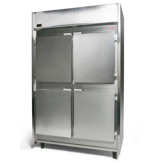 Imagem de Geladeira/Refrigerador Comercial GCI-125 Polar - Aço Inox Escovado 4 Portas Cegas 995 Litros 0 a +5 C