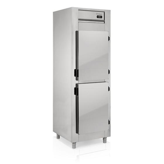 Imagem de Geladeira/Refrigerador Comercial Inox 2 Portas Cegas GREP-2P Gelopar