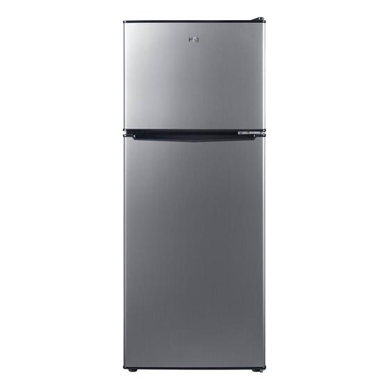 Geladeira Refrigerador Compacto HQ Defrost 140 Litros Preto/Inox HQ-140RDF Menor preço em Geladeira Refrigerador Compacto HQ Defrost 140 Litros Preto/Inox HQ-140RDF