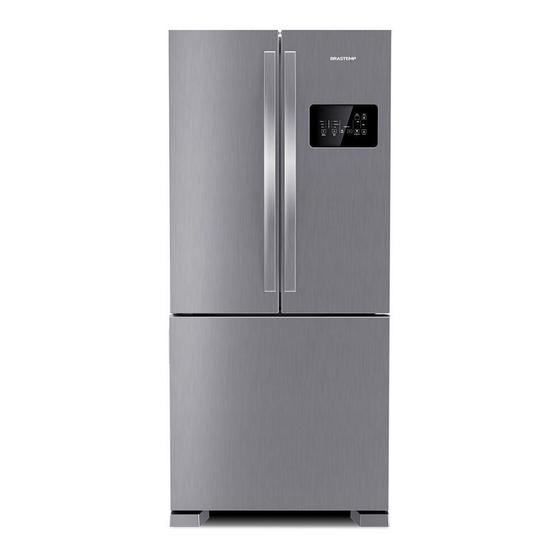 Imagem de Geladeira Refrigerador Frost Free French Door 554 Litros BRO85AK Brastemp