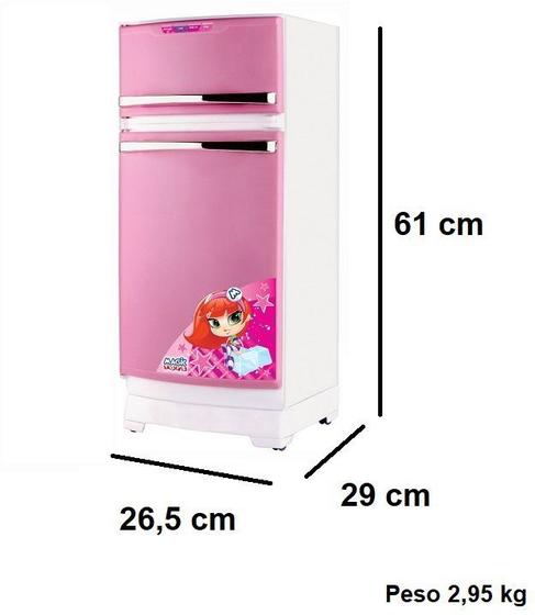 Imagem de Geladeira Rosa Magic Toys 8051P