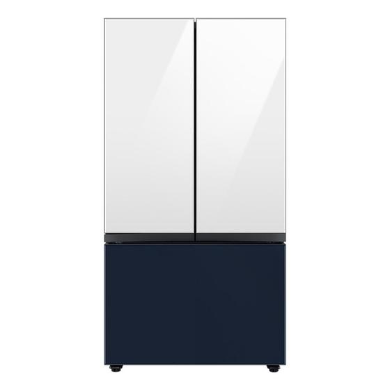 Geladeira/refrigerador 550 Litros 3 Portas Branco French Door - Samsung - 110v - Rf24bb66008aaz
