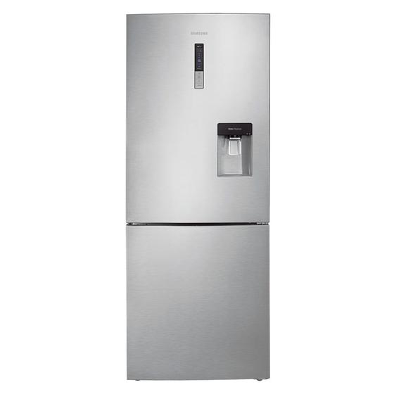 Geladeira Samsung Frost Free Duplex BOTTOM BAROSA com Smart Sensor e Dispenser de Água 432L Inox Look Menor preço em Geladeira Samsung Frost Free Duplex BOTTOM BAROSA com Smart Sensor e Dispenser de Água 432L Inox Look