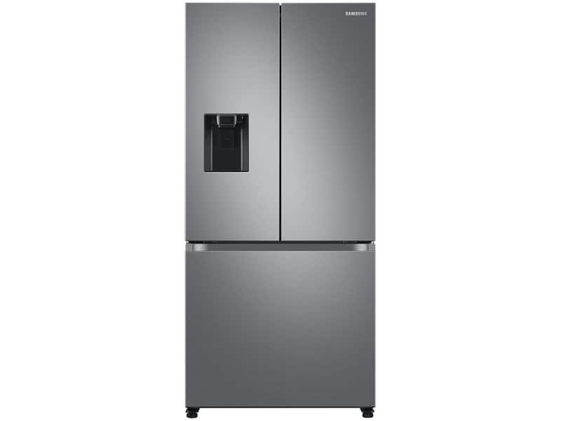 Geladeira Samsung RF49A Inverter Frost Free 3 Portas com Dispenser de Água 549L Inox Look Imagem de Geladeira Samsung RF49A Inverter Frost Free 3 Portas com Dispenser de Água 549L Inox Look