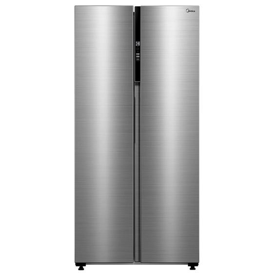 2 - Refrigerador Side By Side 442L Inverter Cor Inox Conectada Midea MDRS598FGA042