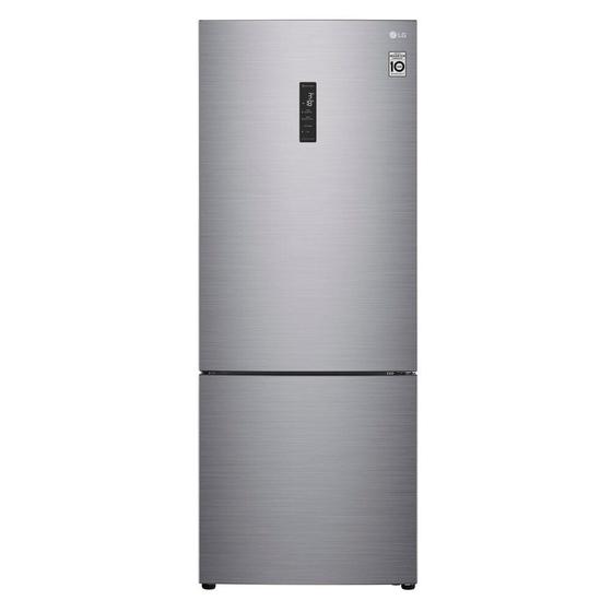 Geladeira/refrigerador 451 Litros 2 Portas Platinum Inverter Bottom - LG - 220v - Gc-b569nll2