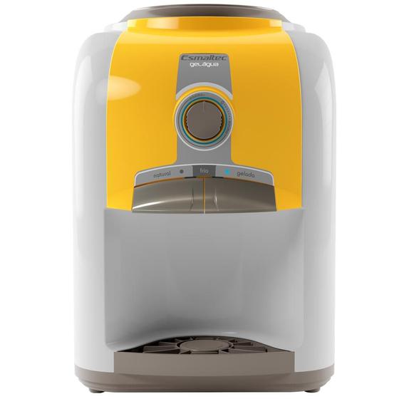 Gelágua Esmaltec EGM30 Stilo Amarelo Imagem de Gelágua Esmaltec EGM30 Stilo Amarelo