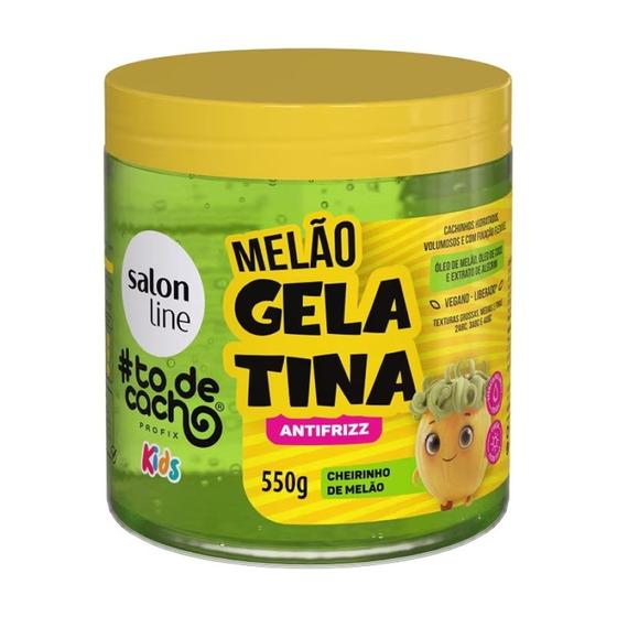 Imagem de Gelatina Antifrizz Kids Melão 550g- Salon line