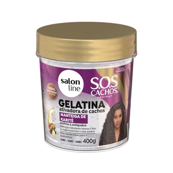 Imagem de Gelatina Ativadora Salon Line Karité 400g