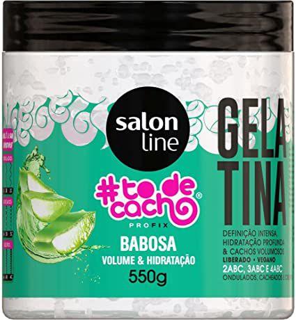 Imagem de Gelatina Babosa todecacho Volumão e Hidratação Salon Line 550g