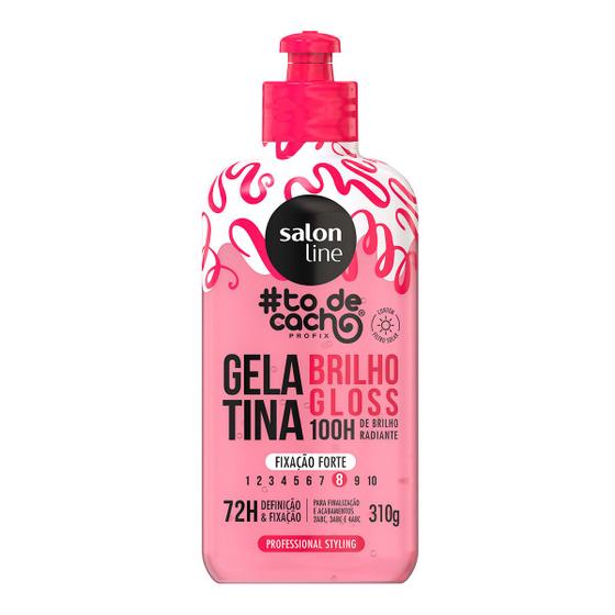 Imagem de Gelatina Brilho Gloss Intenso todecacho Professional Styling 310g
