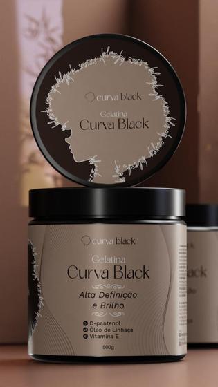 Imagem de Gelatina Capilar Curva Black