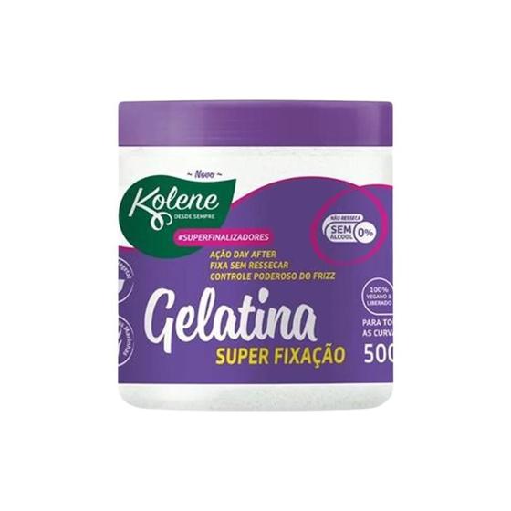 Imagem de Gelatina Capilar Kolene 500G Super Fixaçao