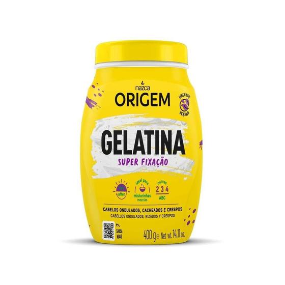 Imagem de Gelatina Capilar Origem Super Fixação 400g