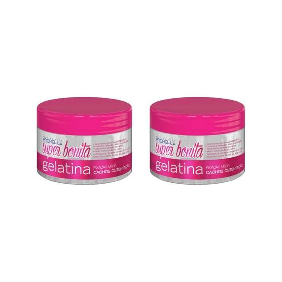 Imagem de Gelatina Capilar Probelle Super Bonita 300G Cach Ost-Kit 2Un