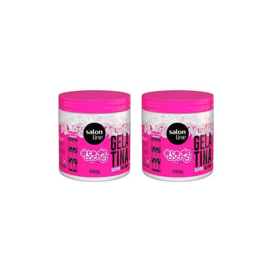 Imagem de Gelatina Capilar Salon Line 550G Super Volume Todecacho- 2Un