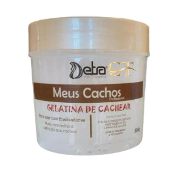 Imagem de Gelatina de cachear Meus Cachos Detra Hair 300 gr