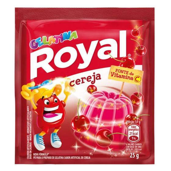 Imagem de Gelatina de Cereja Royal 25g