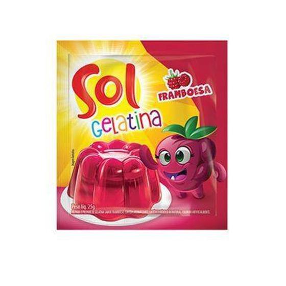 Imagem de Gelatina em Po Framboesa 25g 1 UN Sol