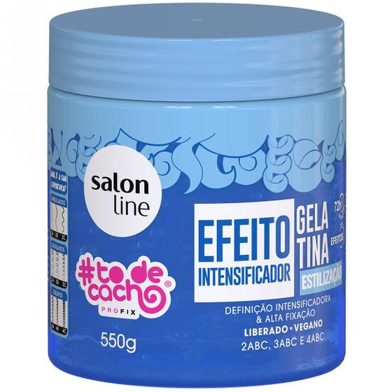 Gelatina Estilização Salon Line Efeito Intensificador todecacho 550g