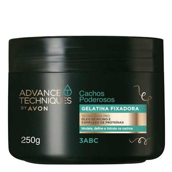 Imagem de Gelatina fixadora cachos poderosos advance techniques by avon