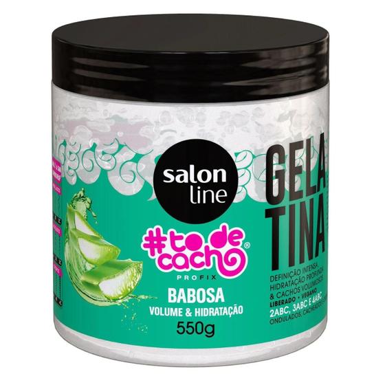 Imagem de Gelatina Modeladora Salon Line To de Cacho 550g Babosa