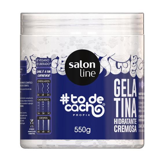 Imagem de Gelatina Salon Line Todecacho Hidratação Cremosa 550g