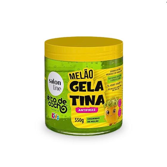 Imagem de Gelatina Salon Line todecacho Kids Melão 550g