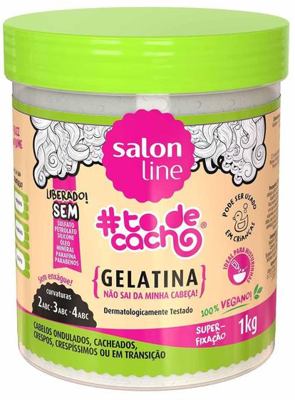 Imagem de Gelatina Salon Line todecacho Não sai da Minha Cabeça 1 kg