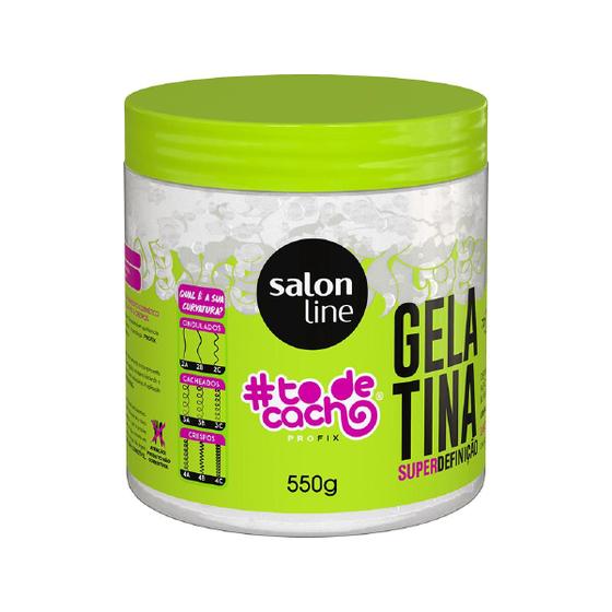 Imagem de Gelatina Salon Line Todecacho Nao Sai Da Minha Cabeça 550g