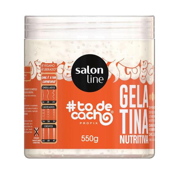 Imagem de Gelatina Salon Line Todecacho Nutritiva 550g