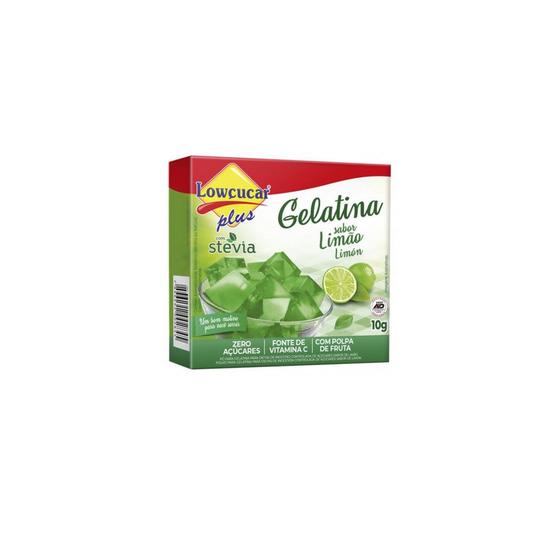 Imagem de Gelatina Stevia Lowçucar Plus Limão 10g