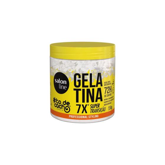 Imagem de Gelatina todecacho Super Transição Capilar Salon Line 550g