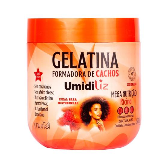 Imagem de Gelatina umidiliz ricino mega nutricao 500g