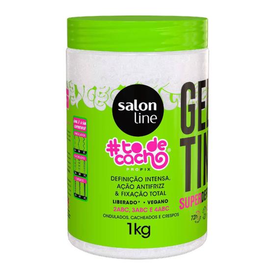 Imagem de Gelatina Verde Super Definição 1Kg - Salon Line