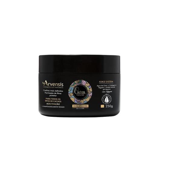 Geleia Ativadora Cachos Alta Fixação Arvensis Vegana 250g Menor preço em Geleia Ativadora Cachos Alta Fixação Arvensis Vegana 250g