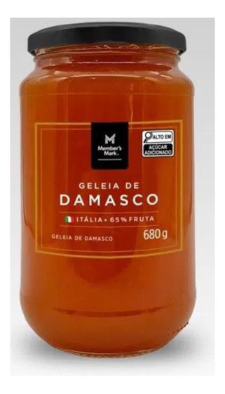 Imagem de Geleia De Damasco Italiana Members Mark Vidro 680g