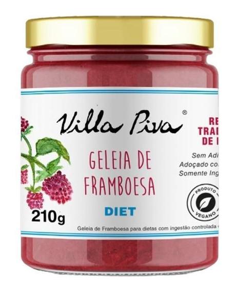 Imagem de Geleia De Framboesa Diet Villa Piva 210G