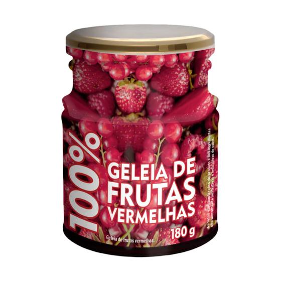 Imagem de Geleia De Frutas Vermelhas 100% Delakasa 180g Vitao