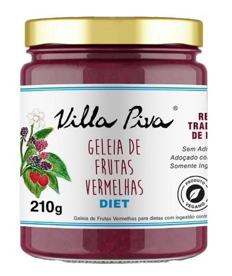 Imagem de Geleia De Frutas Vermelhas Diet Villa Piva 210G