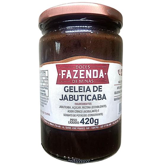 Imagem de Geléia De Jabuticaba Fazenda De Minas 420g