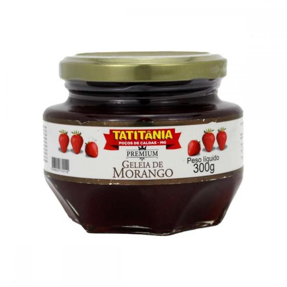 Imagem de Geleia De Morango Tatitânia - Pote De Vidro - 300 G