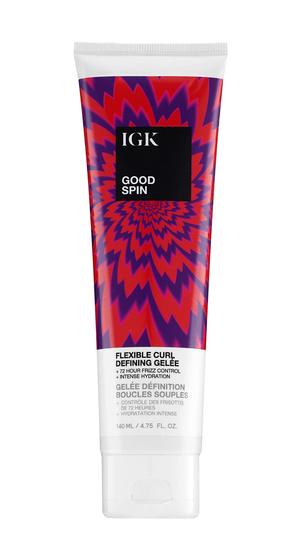 Imagem de Geléia Modeladora de Cachos IGK GOOD SPIN - Controle de Frizz e Hidratação (140ml)
