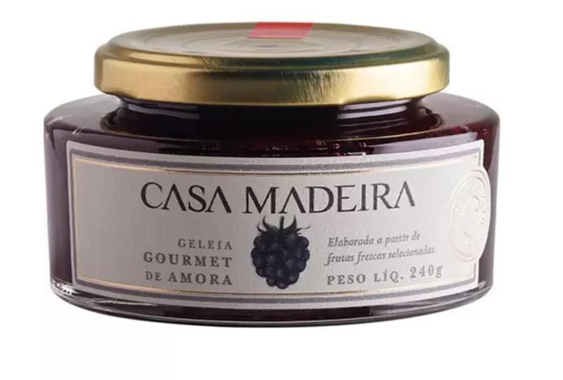 Imagem de Geleia Tradicional Casa Madeira Amora com Pedaços 240g - GT101
