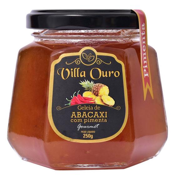 Imagem de Geleia Villa Ouro Sabor Abacaxi com Pimenta 250gr