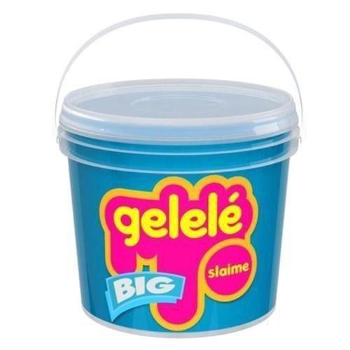 Imagem de Gelele Balde Slime Meleca Geléia Massinha Big Azul